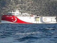 Oruç Reis sismik araştırma gemisi, Demre açıklarına demirledi