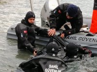 Enez'de tekneden düşen kişinin cansız bedenine ulaşıldı