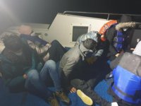 Çanakkale açıklarında 7 göçmen i kurtarıldı