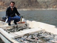 Ayvalı Barajı’nda balık üretimi başladı