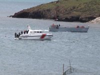 Foça'da düşen uçağın ardından çalışmalar sürüyor