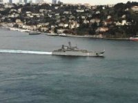 Rus savaş gemileri, İstanbul Boğazı’ndan geçti
