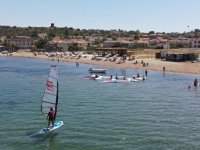Windsurfçüler, Milli Takım’a seçilebilmek için ter döküyor
