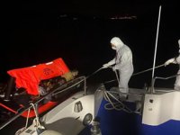 Kuşadası’nda 28 düzensiz göçmen kurtarıldı