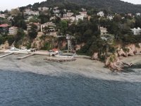 Büyükada'yı deniz salyası sardı
