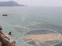 Deniz salyası, bu kez de Alanya’da ortaya çıktı
