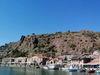 Assos Antik Liman'da çalışmalar devam ediyor