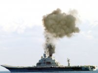 INS Vikramaditya isimli uçak gemisinde yine yangın çıktı