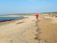 KKTC sahilleri, atıklar yüzünden tehdit altında bulunuyor