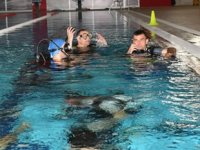 Samsun’da 30 itfaiyeciye dalgıç eğitimi verildi