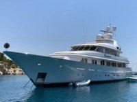 'Cipitouba' isimli lüks yat, Kekova'ya demir attı