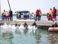 Mersin’de deniz dibi temizliği gerçekleştirildi