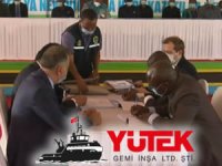 YÜTEK, Tanzanya Ulaştırma Bakanlığı'yla 4 adet yeni gemi inşa sözleşmesi imzaladı
