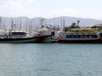 Fethiye’de 120 kaçak göçmen tekneye biner binmez yakalandı