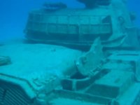 Su altındaki tank, dalış turizminin gözdesi oldu