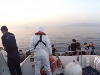 Bodrum açıklarında 25 düzensiz göçmen kurtarıldı