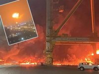 Dubai’deki Cebal Ali Limanı’nda patlama meydana geldi