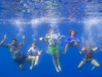 Göcek koyları serbest dalış tutkunlarını ağırlıyor