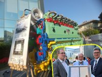 Sulzer’in ürettiği ilk dizel makine, İLKFER Denizcilik Müzesi'nde sergileniyor