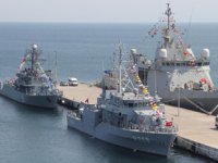 NATO gemileri, Sinop Limanı’na demir attı