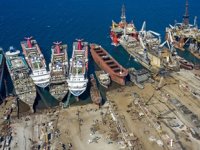 Aliağa’da 2021 yılında 60 adet gemi geri dönüştürüldü