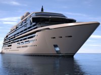 Dünyanın en büyük özel konut yatı için düğmeye basıldı