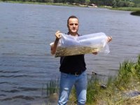 Göletlere 120 bin adet sazan balığı yavrusu bırakıldı