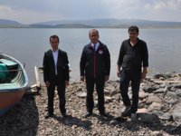 Kars’ta göllere 2 milyon adet sazan yavrusu bırakıldı