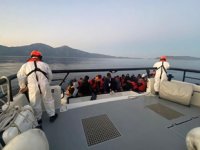 Aydın’da 120 düzensiz göçmen kurtarıldı