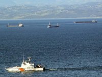 Onlarca gemi, rüzgar nedeniyle Sinop Doğal Limanı’na demir attı