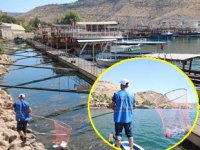 Şanlıurfa’nın saklı cenneti Halfeti’de temizlik çalışması yapıldı