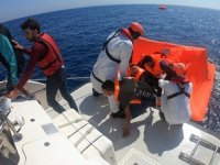 Didim açıklarında 39 düzensiz göçmen kurtarıldı