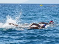 Ayvalık’ta Açık Su Yüzme Şampiyonası heyecanı yaşandı