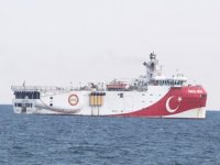 Oruç Reis sismik araştırma gemisi, Antalya açıklarına demir attı