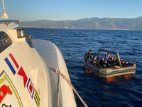 Kuşadası’nda 67 düzensiz göçmen kurtarıldı