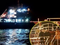 ALEV KAMAN gemisi mürettebatının imdadına Kıyı Emniyeti yetişti