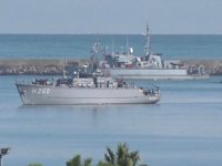 NATO’ya bağlı savaş gemileri, Samsun Limanı’na demir attı