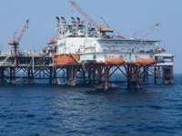 Romanya açık deniz platformunun kurulumunu tamamladı