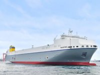 Güney Kore'de inşa edilen ilk LNG yakıtlı Ro-Ro gemisi teslim edildi