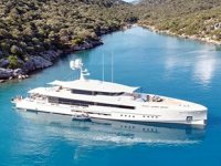 'Endeavour 2' isimli lüks yat, Kekova'ya geldi