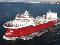 Tersan Tersanesi, Harald Martin canlı balık taşıma gemisini teslim etti