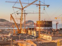 Akkuyu NGS’nin 1. güç ünitesinde iç koruma kabuğunun 4. katmanı kuruldu