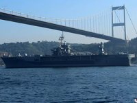 ABD savaş gemisi USS Mount Whitney, Karadeniz'e açıldı