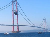 1915 Çanakkale Köprüsü Son Tabliye Montaj Töreni gerçekleştirildi