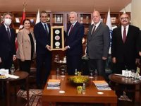 Milli Eğitim Bakanı Mahmut Özer, İMEAK DTO’yu ziyaret etti