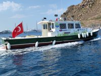 Turmepa S teknesi, denizden 262 bin litre atık topladı