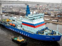 The Siberia gemisinin deniz denemeleri başladı