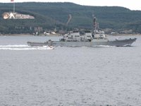 ABD savaş gemisi, Çanakkale Boğazı’ndan geçti
