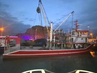 Rumelifeneri Balıkçı Barınağı’ndaki teknede yangın çıktı