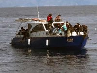 Marmaris açıklarında 48 düzensiz göçmen kurtarıldı